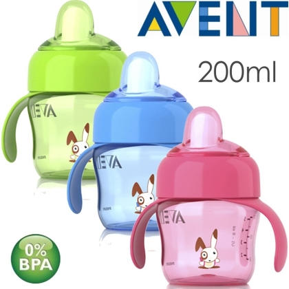 Puodelis AVENT 200 ml. Dekoruotas