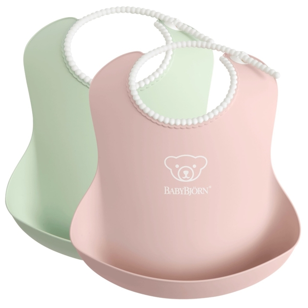 Seilinukas BabyBjorn 2 vnt. Powder Green/PINK