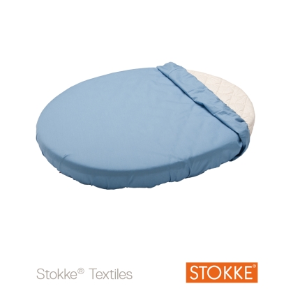 SLEEPI Mini Fitted Sheet Blue