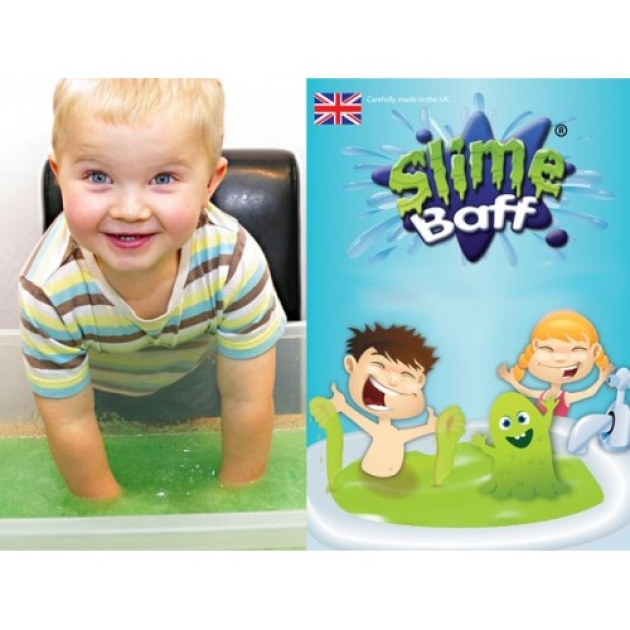 Slime Bath vonios želė ŽALIA, 2 vonioms