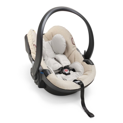 STOKKE iZiGo Modular by BeSafe saugos kėdutė BEIGE Melange