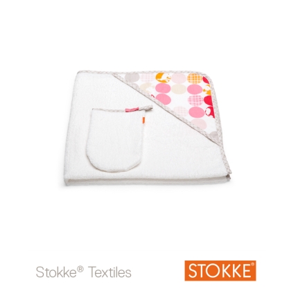 STOKKE Poncho (vonios rankšluostis) Silouette Pink