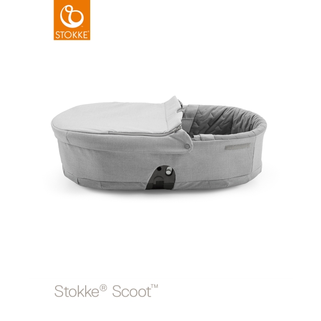 STOKKE Scoot lopšys Grey Melange