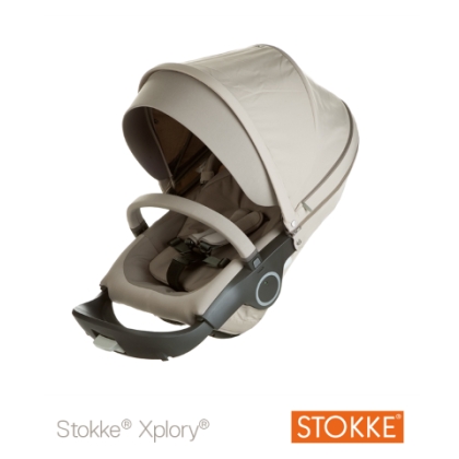 Stokke sėdima dalis (tinka Trailz, Xplory ir Crusi modeliams) Beige