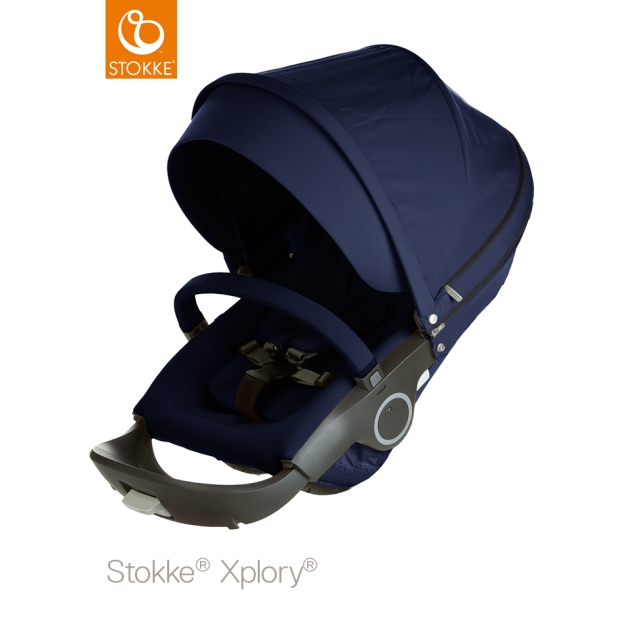 STOKKE sėdima dalis (tinka Trailz, Xplory ir Crusi modeliams) Deep Blue