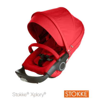 STOKKE sėdima dalis (tinka Trailz, Xplory ir Crusi modeliams) Red