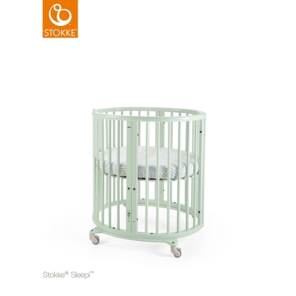 Stokke® Sleepi™ MINI lovytė-lopšelis 82 cm. (0-6 mėn.) Mint Green