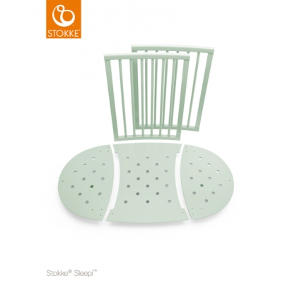 Stokke® Sleepi™ Mini praplėtimas iki 127 cm. (be čiūžinio) Mint Green