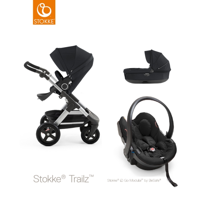 Stokke Trailz komplektas 3 in 1 ( Black )