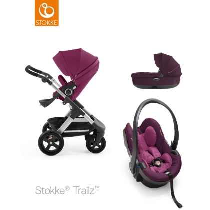 Stokke Trailz komplektas 3 in 1 (Purple )