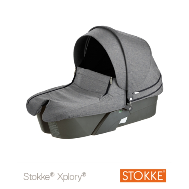 STOKKE XPLORY Carry Cot Blue Melange