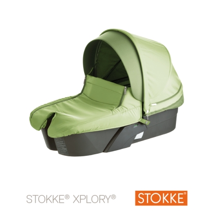 STOKKE XPLORY Carry Cot Light Green