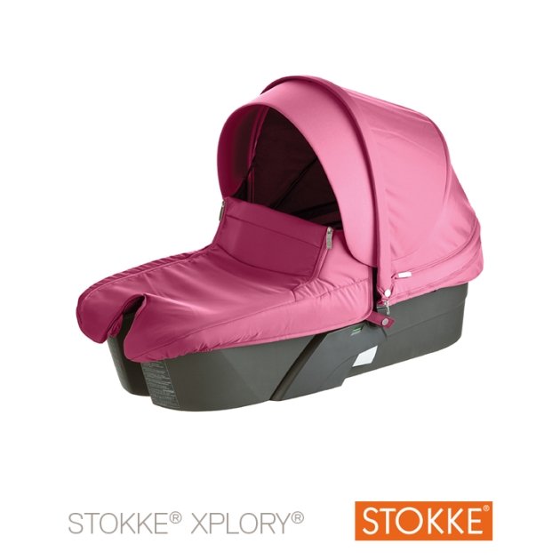 STOKKE XPLORY Carry Cot Pink