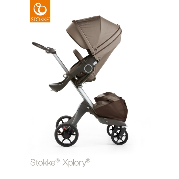 Stokke Xplory V5 Brown (su lopšiu)