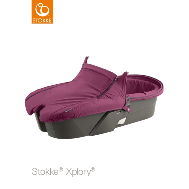 Stokke Xplory V5 Purple (su lopšiu)