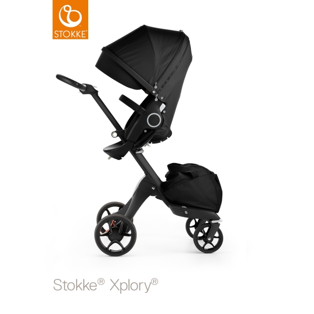 Stokke Xplory V5 sportinukas (juodas rėmas) Black