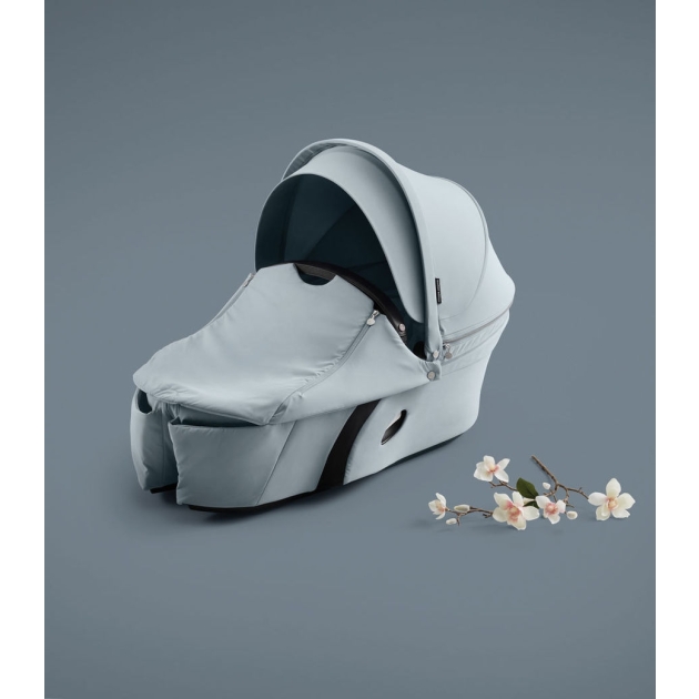 STOKKE Xplory V6 Lopšys Balance Limited Edition Blue