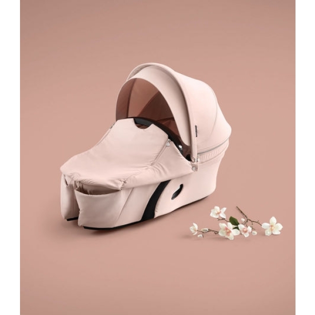 STOKKE Xplory V6 Lopšys Balance Limited Edition Pink