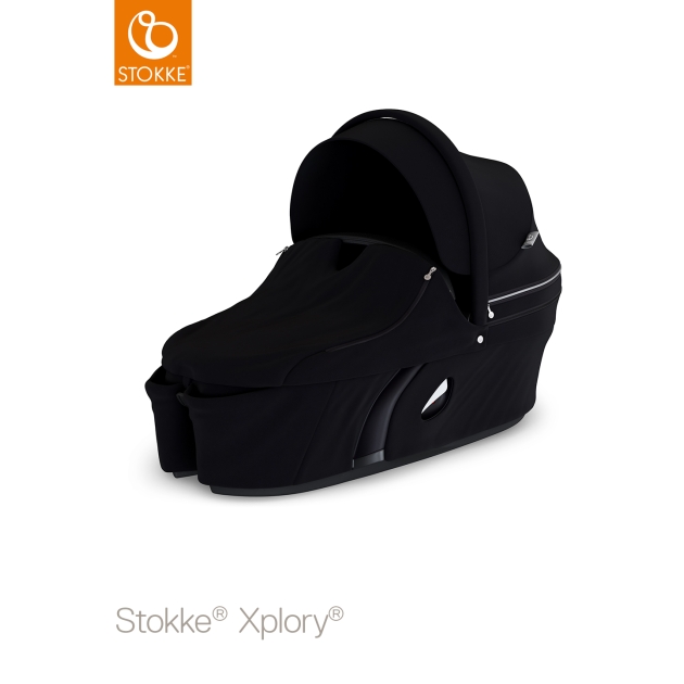 STOKKE Xplory V6 Lopšys BLACK