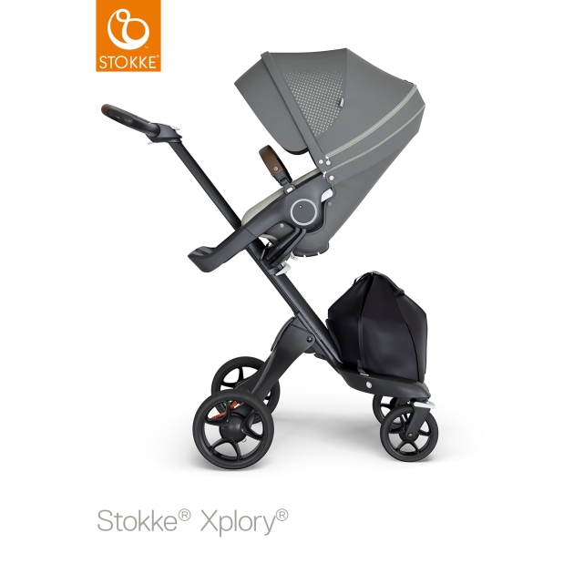 STOKKE XPLORY V6 sportinukas Athleisure Green (juodas rėmas)