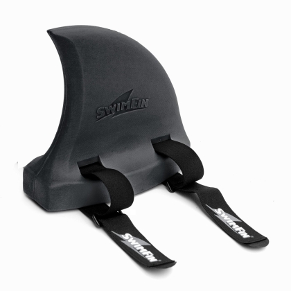 Universali pagalbinė plaukimo priemonė "Pėlekas-pagalbininkas" BLACK SwimFin 2-6 m. (15-30 kg.)