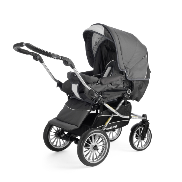 Vežimėlis EDGE DUO COMBI DARK GREY 2014