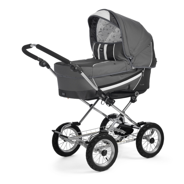 Vežimėlis EDGE DUO COMBI DARK GREY 2014