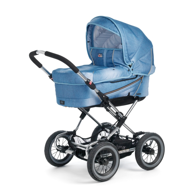 Vežimėlis EDGE DUO COMBI DENIM BLUE 2014