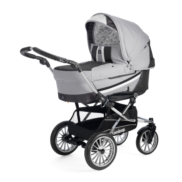 Vežimėlis EDGE DUO COMBI LIGHT GREY 2014