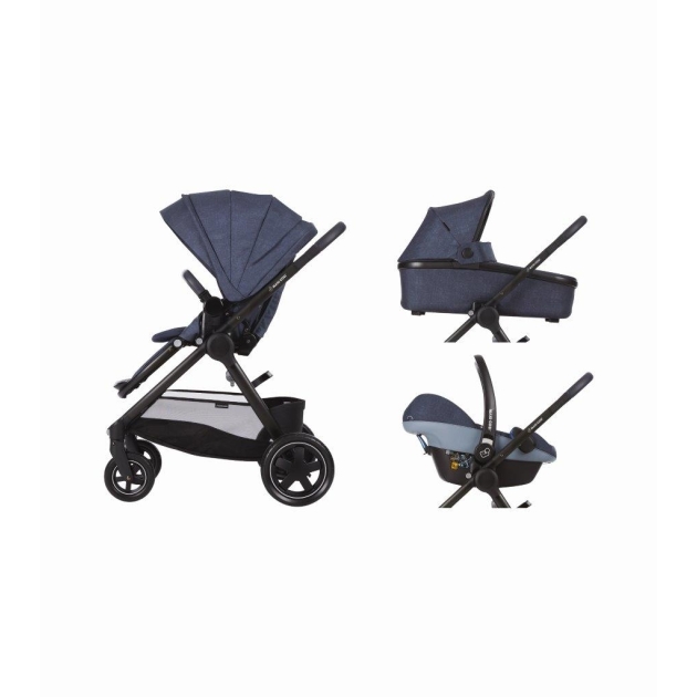 Vežimėlis Maxi-Cosi Adorra 3 in 1 Nomad Blue