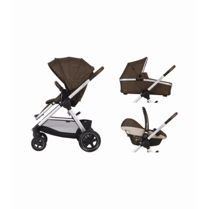 Vežimėlis Maxi-Cosi Adorra 3 in 1 Nomad Brown