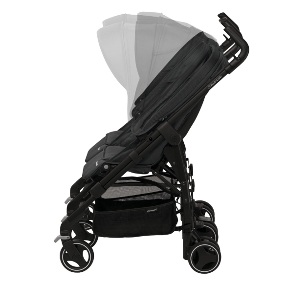 Vežimėlis Maxi Cosi Dana for2 (dvyniams) Nomad black