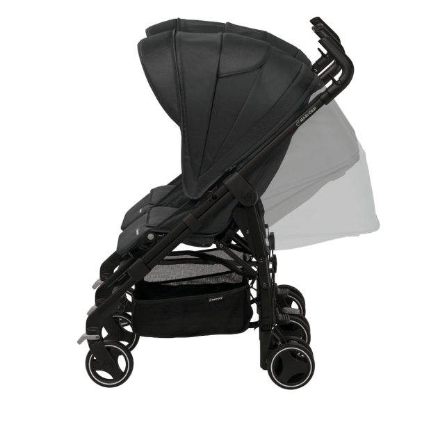 Vežimėlis Maxi Cosi Dana for2 (dvyniams) Nomad black