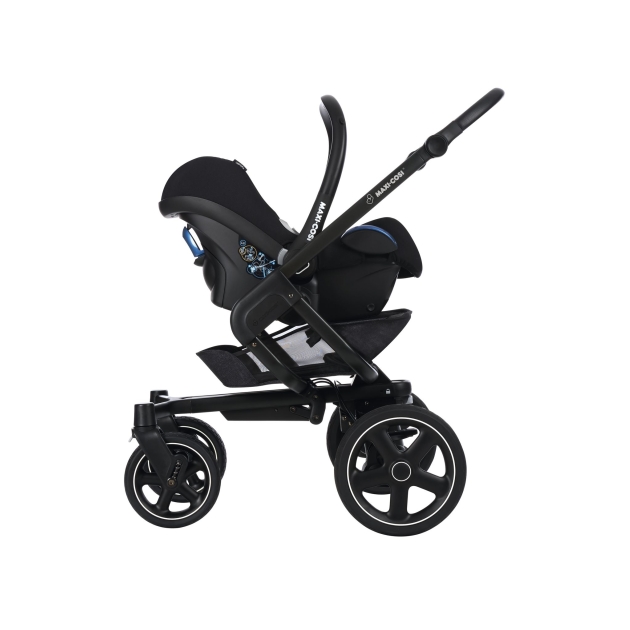 Vežimėlis Maxi Cosi Nova 3 in 1 (4 ratai) Nomad black 2018