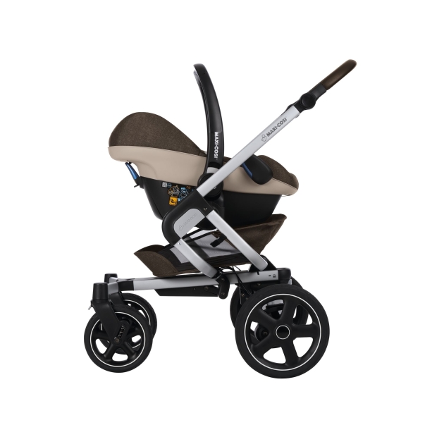 Vežimėlis Maxi Cosi Nova 3 in 1 (4 ratai) Nomad Brown