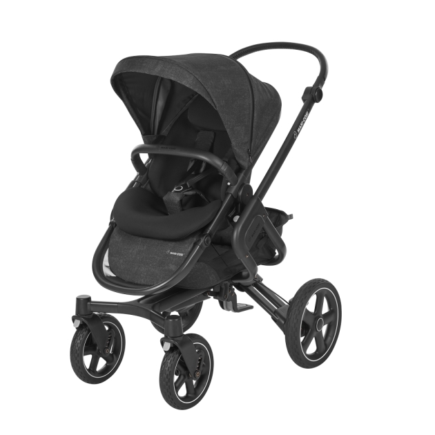 Vežimėlis Maxi Cosi NOVA (4 ratai) Nomad black