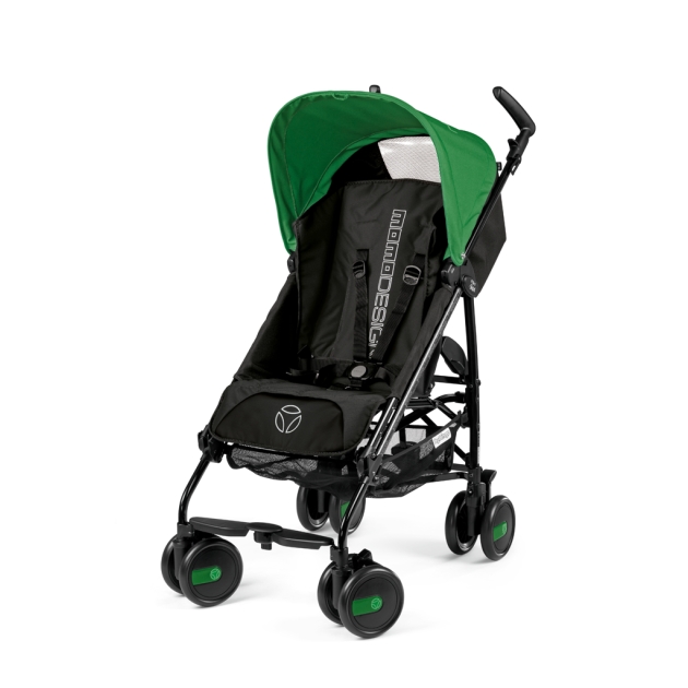 Vežimėlis PLIKO MINI NERO VERDE MOMODESIGN