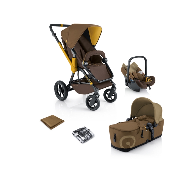 Vežimėlis Wanderer Mobility-Set Air BROWN