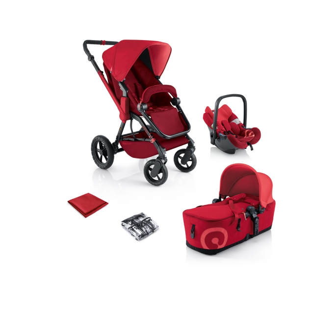 Vežimėlis Wanderer Mobility-Set Air RED