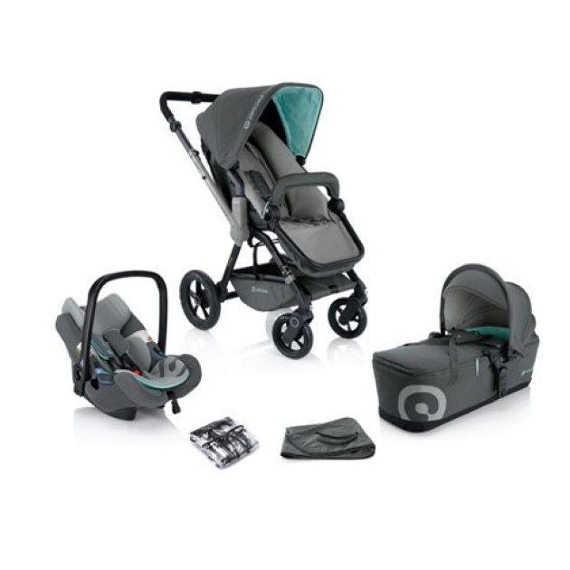 Vežimėlis Wanderer Mobility-Set Air SHADOW GREY