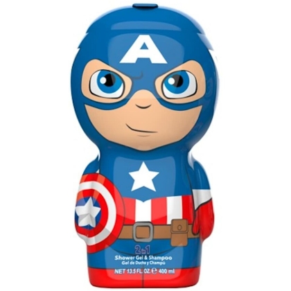 2-in-1 Gelis ir šampūnas The Avengers Captain America 400 ml