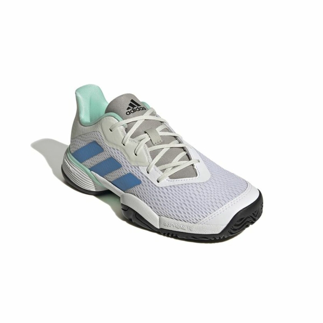 32 pritūpimai Adidas Barricade Balta