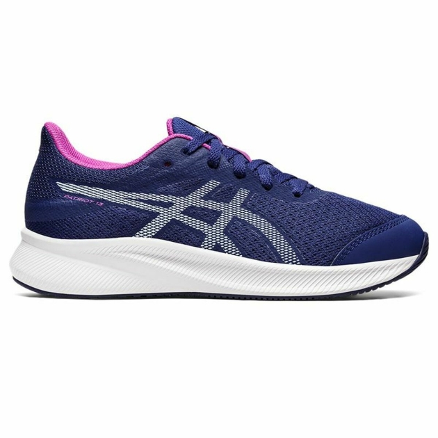 32 pritūpimai Asics Patriot 13 GS Tamsiai mėlyna