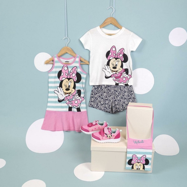 32 pritūpimai Minnie Mouse Rožinė