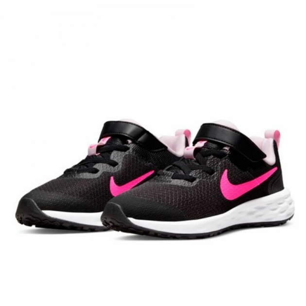 32 pritūpimai Nike REVOLUTION 6 DD1095 007 Juoda