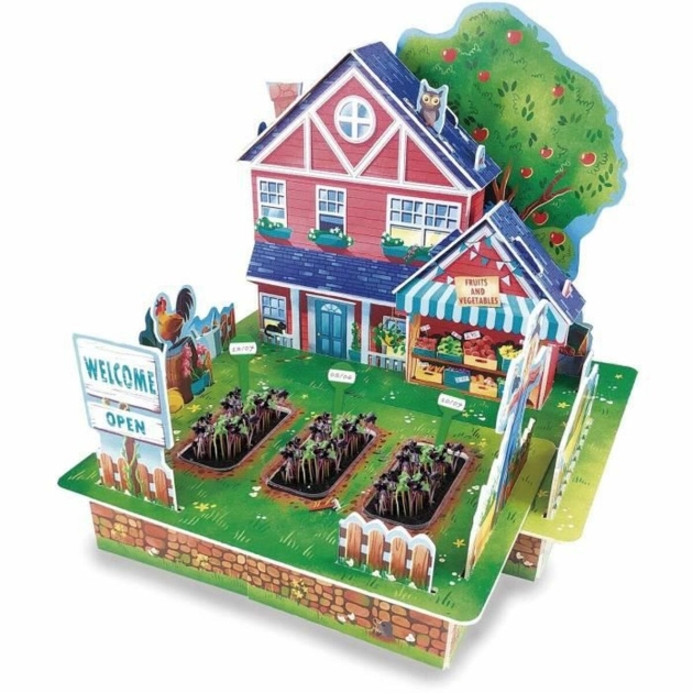 3D Puzlė Educa Dream Gardens 2in1