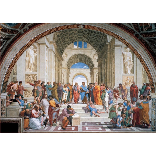 3D Puzlė Educa School of Athens 1500 Dalys