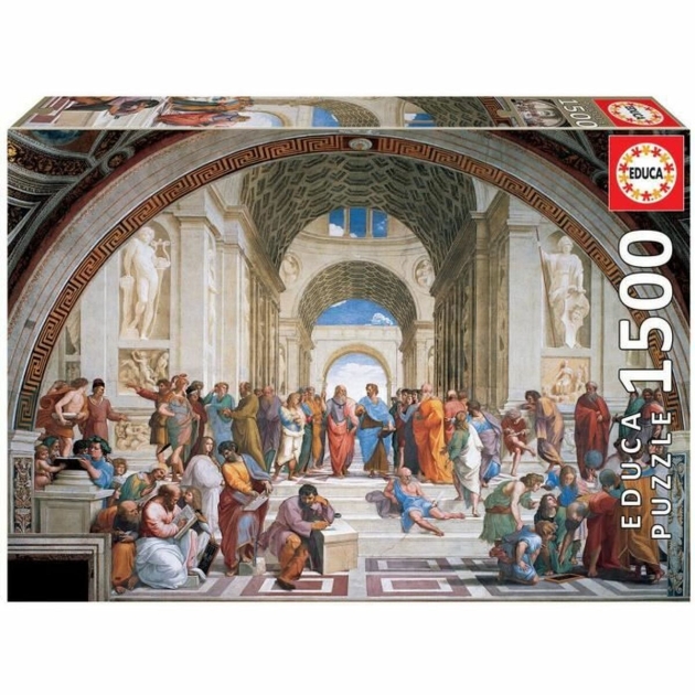 3D Puzlė Educa School of Athens 1500 Dalys