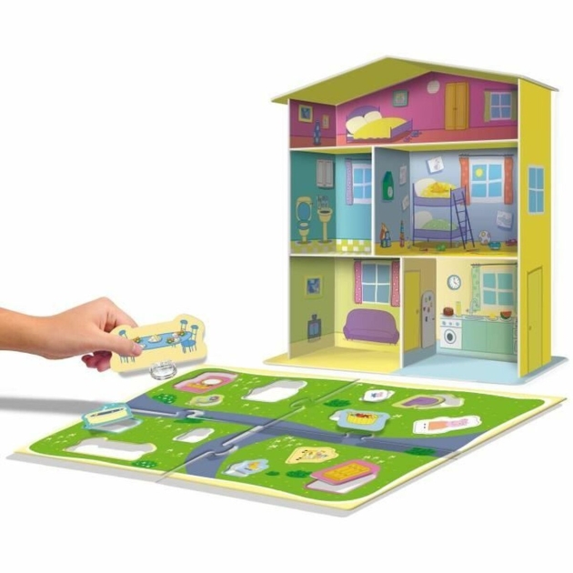 3D Puzlė Lisciani Giochi Peppa Pig Learning House 3D