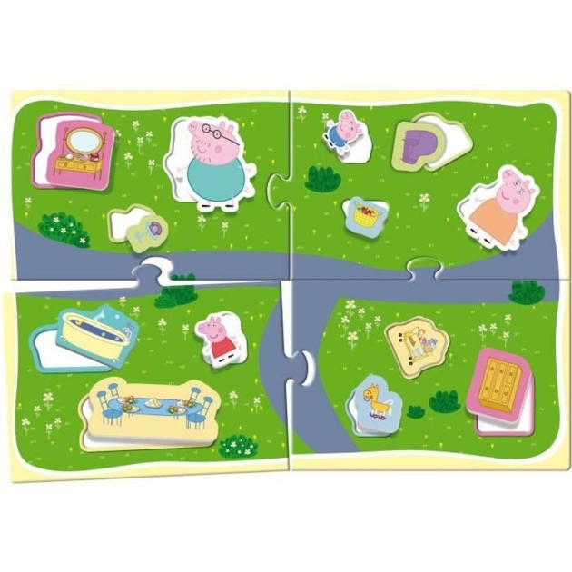 3D Puzlė Lisciani Giochi Peppa Pig Learning House 3D